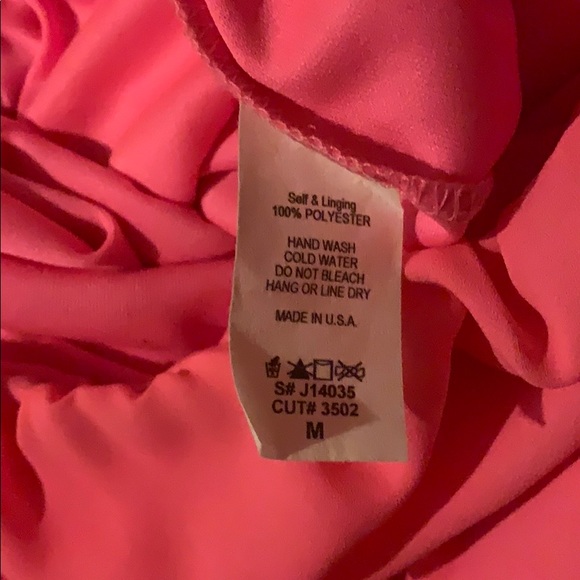 Coveted Clothing pink tube top romper. Size M. - Picture 10 of 10